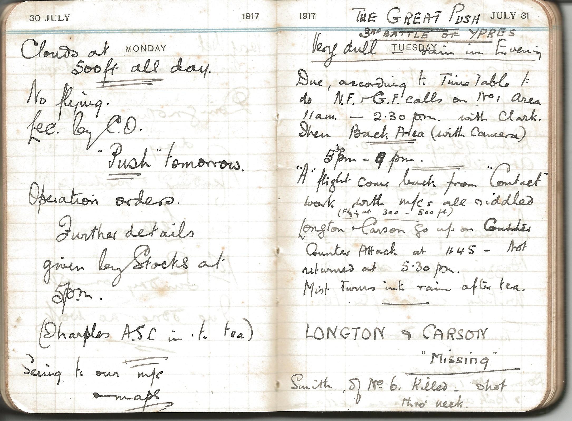 1918_rich_chancellor_Thomas_Owen_War_Diary_1