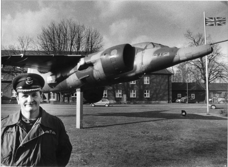 Gavin MacKay and Gutersloh Gate Guard