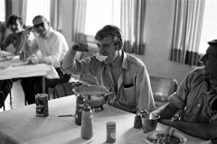 1973_pm_Scouse Dixon Enjoys His Norwegian Breakfast in the Mess May