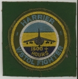 Harrier GR3 1500 hours badge