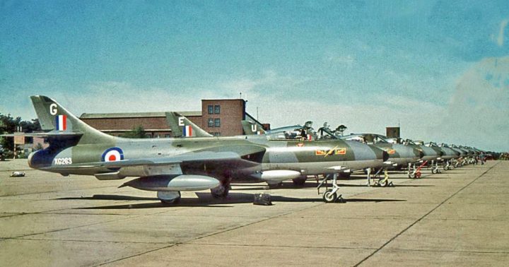 IV Sqn Hunters at Jever