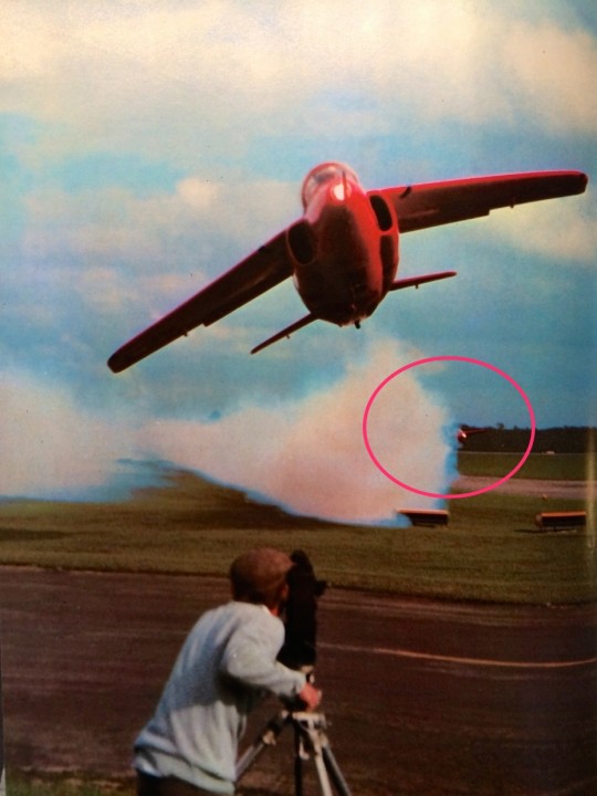 Dave Binnie (Red 6) Low Flying