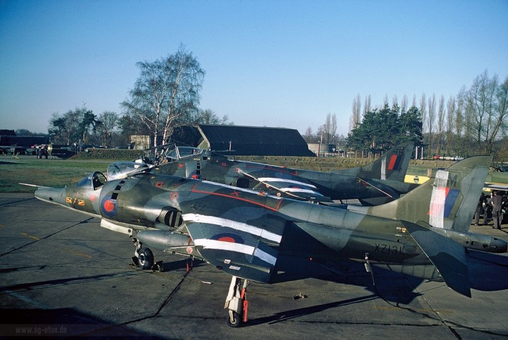 XZ131 at Gutersloh in 1977. Photo: Spotters Group Gutersloh