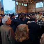 The Standard is marched out