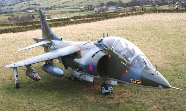 Harrier T4 XW269