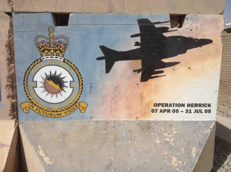 IV Sqn Painting Kandahar