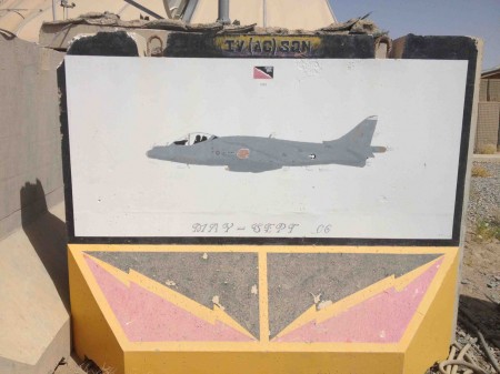 IV Sqn Painting Kandahar