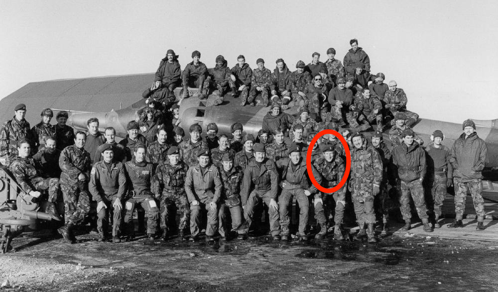 Dave Walker - Falklands 1983