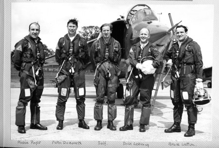 The Harrier Team in 1969
