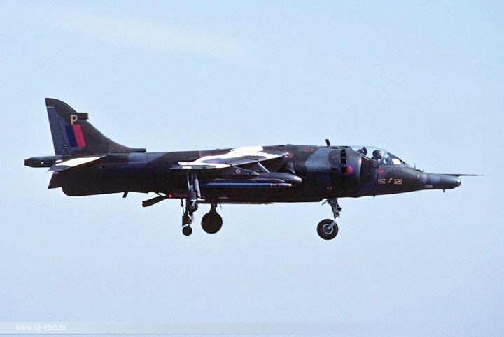 Harrier GR3 'P' 1983